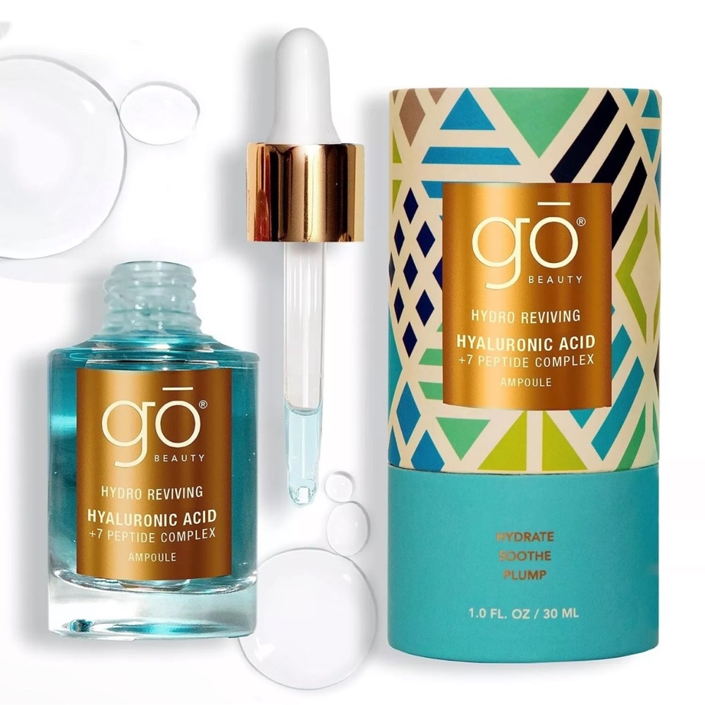 🪷 Go Beauty HYDRO REVIVING 3 Form of Hyaluronic Acid+7 Peptides Complex